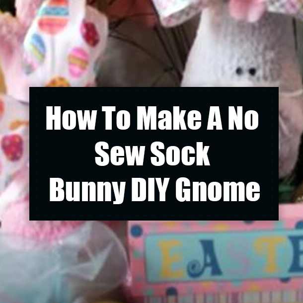 How To Make A No Sew Sock Bunny DIY Gnome