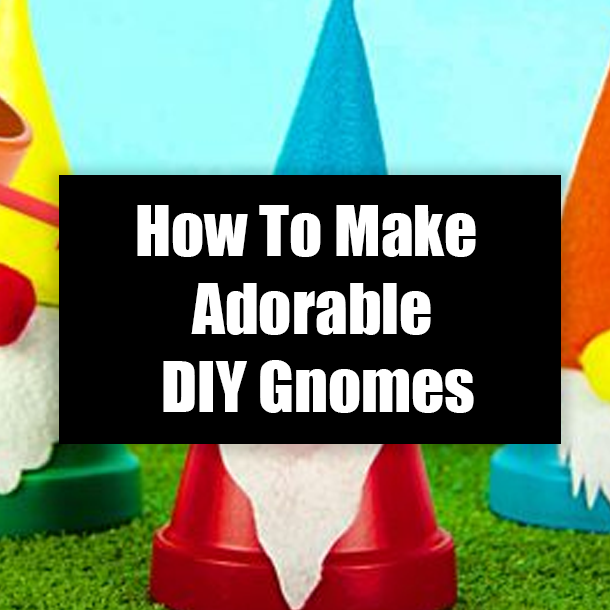 How To Make Adorable DIY Gnomes