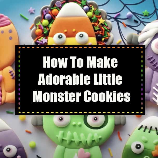 How To Make Adorable Little Monster Cookies