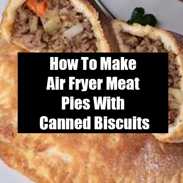 How To Make Air Fryer Meat Pies With Canned Biscuits