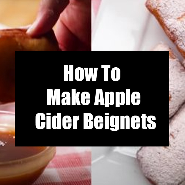 How To Make Apple Cider Beignets