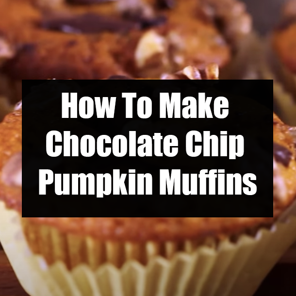How To Make Chocolate Chip Pumpkin Muffins