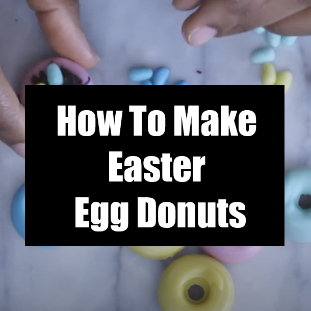 How To Make Easter Egg Donuts