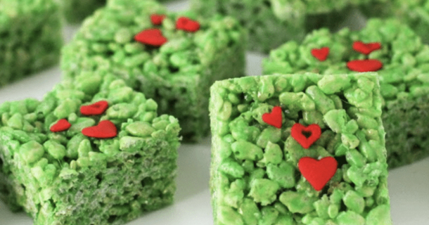How To Make Grinch Rice Krispie Treats Recipe - picture 2