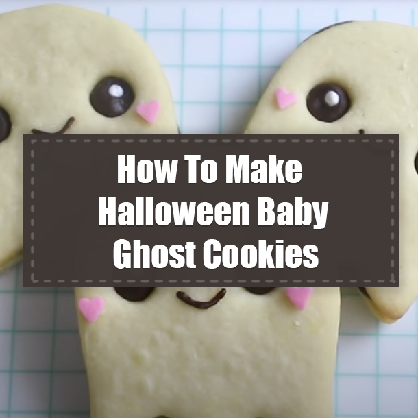 How To Make Halloween Baby Ghost Cookies