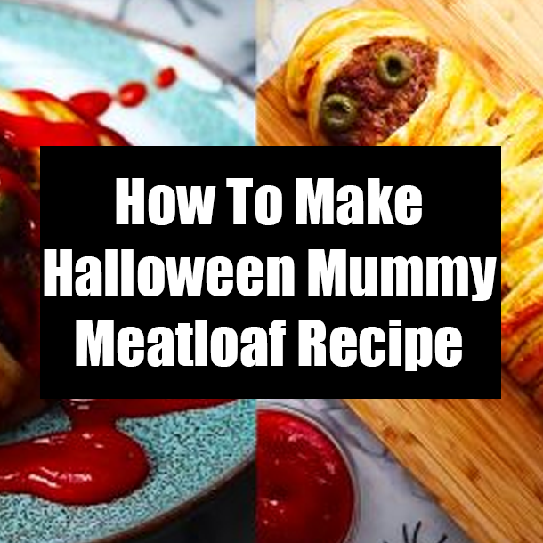 How To Make Halloween Mummy Meatloaf Recipe