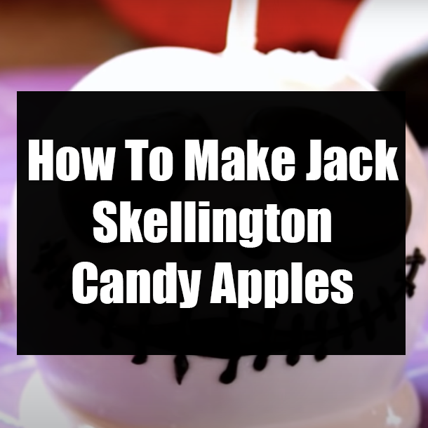 How To Make Jack Skellington Candy Apples