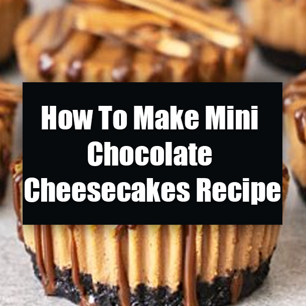 How To Make Mini Chocolate Cheesecakes Recipe