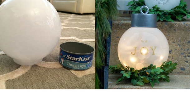 How To Make Oversized Christmas Ornaments - picture 5