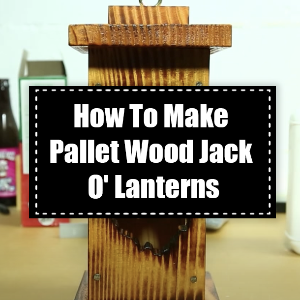 How To Make Pallet Wood Jack O' Lanterns