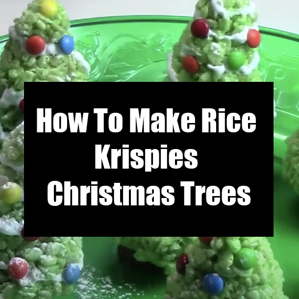 How To Make Rice Krispies Christmas Trees