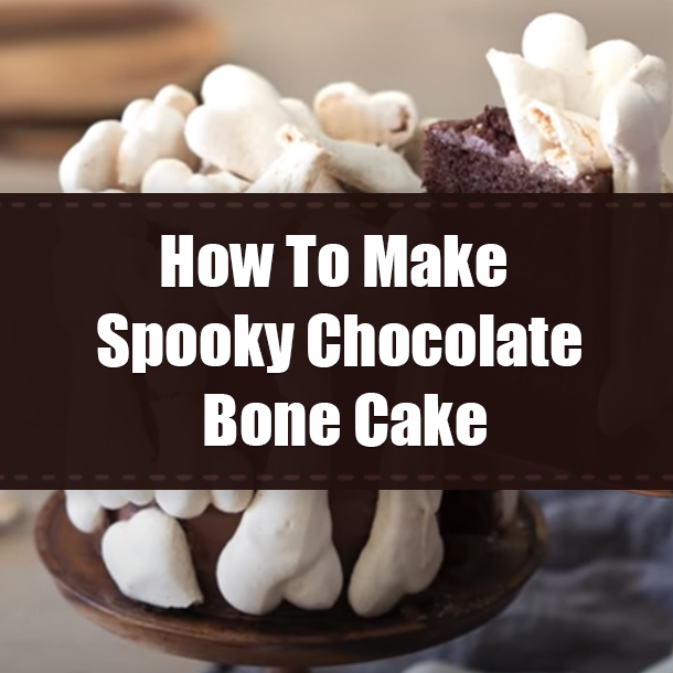 How To Make Spooky Chocolate Bone Cake