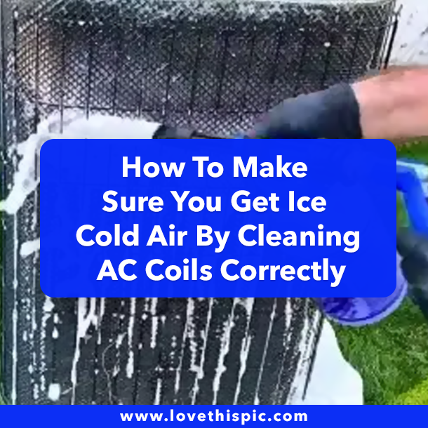 How To Make Sure You Get Ice Cold Air By Cleaning AC Coils Correctly