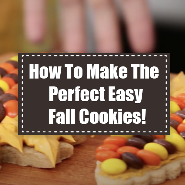 How To Make The Perfect Easy Fall Cookies!