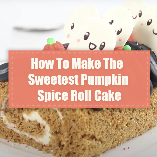 How To Make The Sweetest Pumpkin Spice Roll Cake