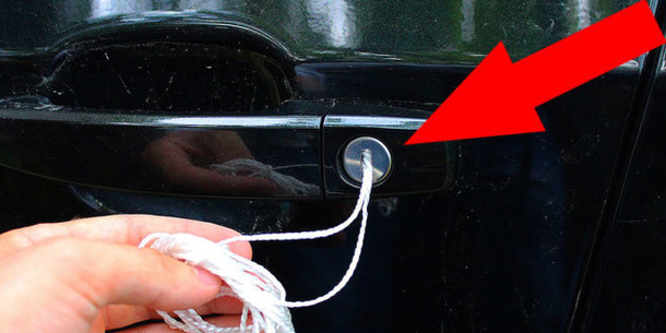 How To Open Your Car If You Forgot Your Keys Inside. All You Need Is A Shoelace - picture 2