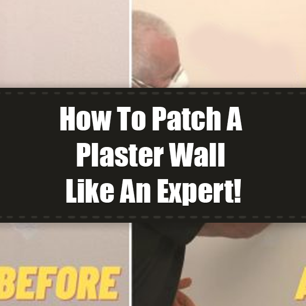 How To Patch A Plaster Wall Like An Expert!