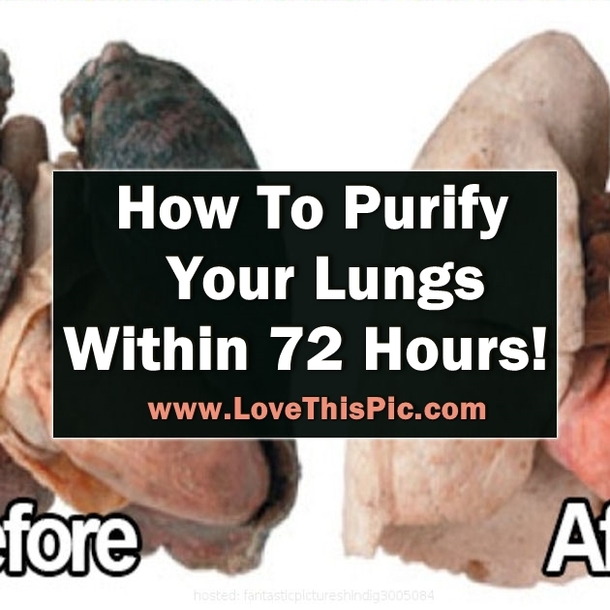 How To Purify Your Lungs Within 72 Hours!