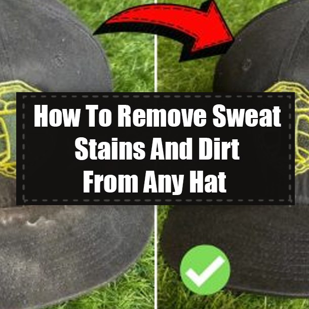 How To Remove Sweat Stains And Dirt From Any Hat