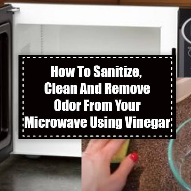 How To Sanitize, Clean And Remove Odor From Your Microwave Using Vinegar