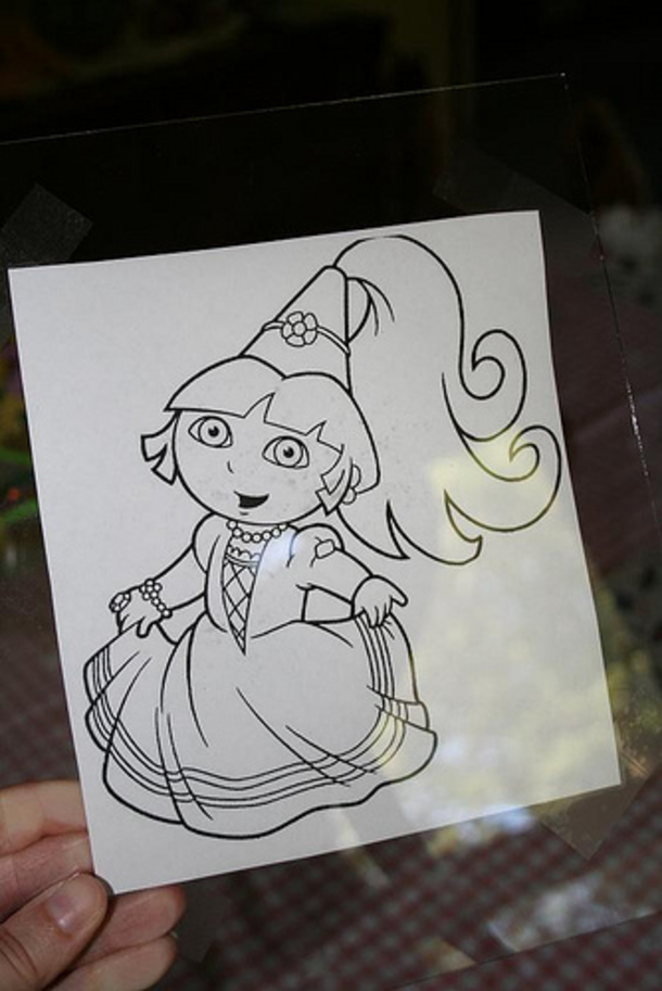 How To Transfer An Image Onto A Birthday Cake - picture 4