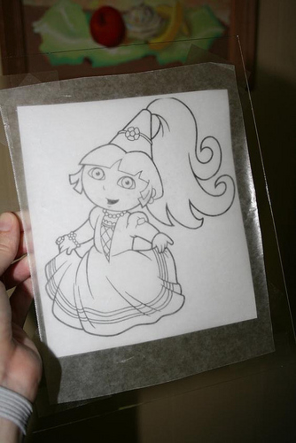 How To Transfer An Image Onto A Birthday Cake - picture 5
