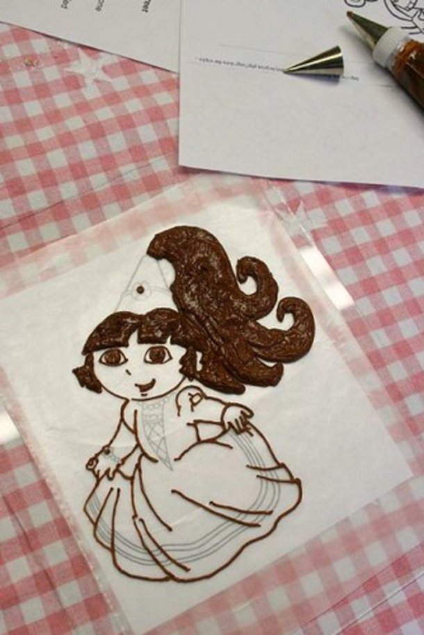 How To Transfer An Image Onto A Birthday Cake - picture 7