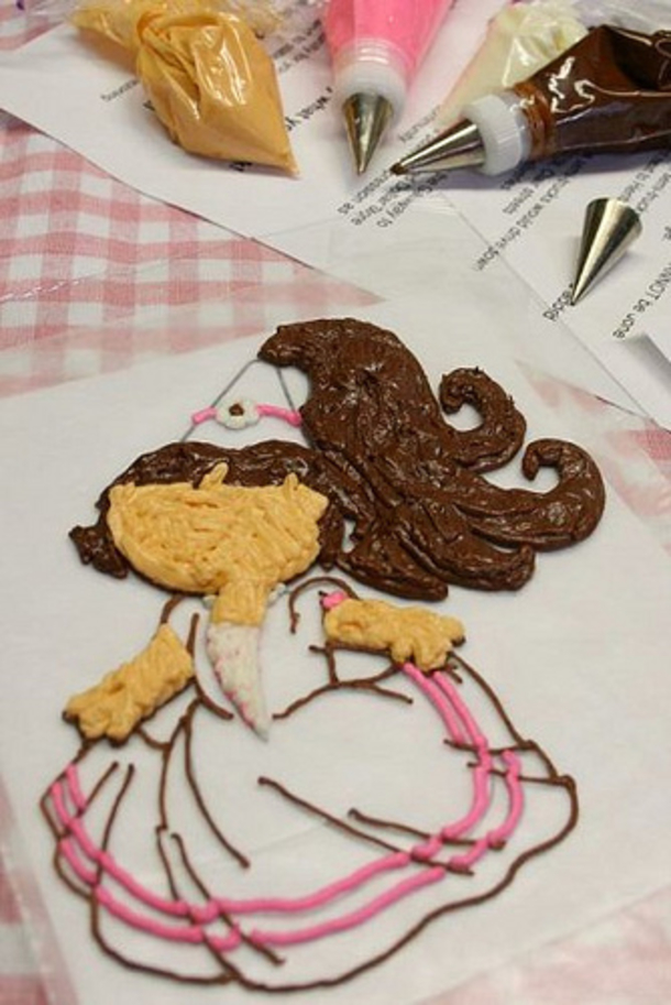 How To Transfer An Image Onto A Birthday Cake - picture 8