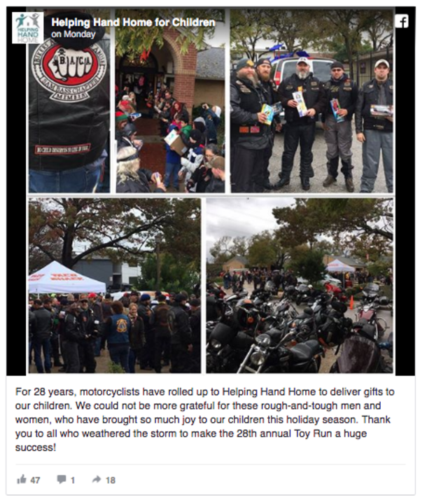 Hundreds of Bikers Bring Christmas Toys to Abused Children - picture 2