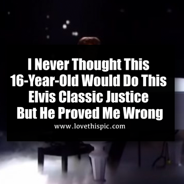 I Never Thought This 16-Year-Old Would Do This Elvis Classic Justice But He Proved Me Wrong