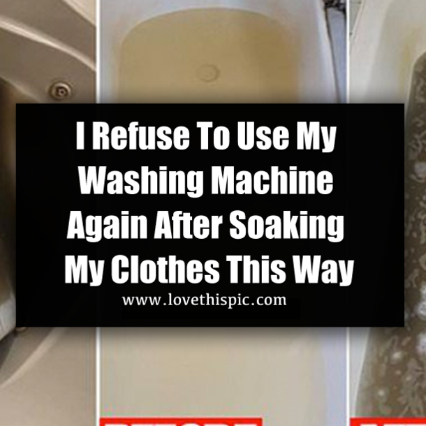 I Refuse To Use My Washing Machine Again After Soaking My Clothes This Way