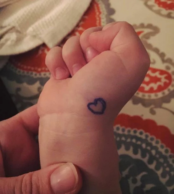 If You Ever Spot A Child With A Small Heart On His/Her Wrist, This Is The Meaning Behind It (Photos) - picture 3