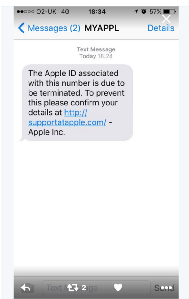 If You Get A Text Saying Your Apple ID Has Expired, Do NOT Open It! Here's Why... - picture 2