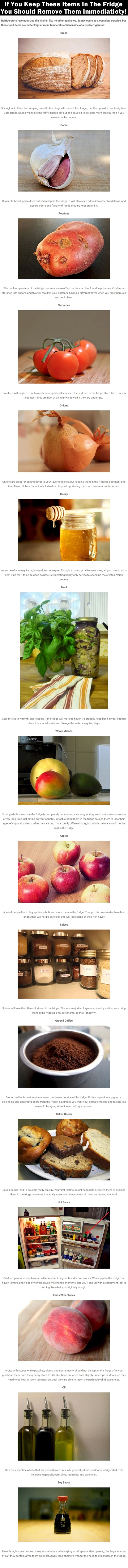 If You Keep These Items In Your Fridge, You Should Remove Them Immediately