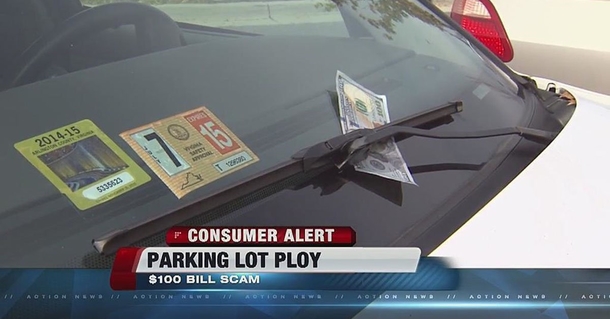 If You See A $100 Bill On Your Windshield Do NOT Pick It Up, Here’s Why... - picture 4