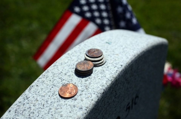 If You See A Coin On A Headstone, Do Not Touch It Or Pick It Up – Here’s Why - picture 5
