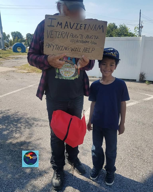 Inspiring 8-year-old raises tens of thousands of dollars in order to help homeless veterans - picture 6