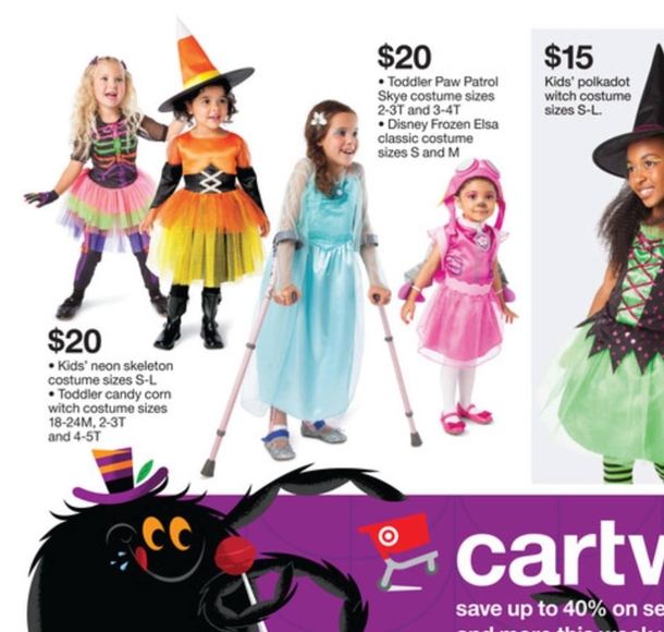 Internet Erupts About What ‘Strange’ Girl In Blue Is Doing In Target Ad - picture 3