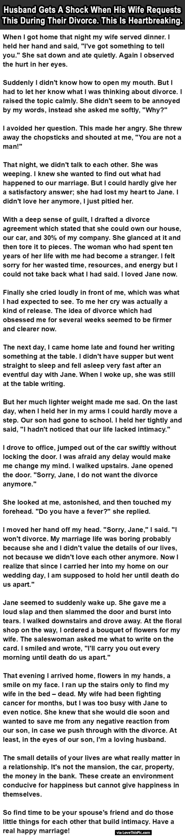 It Doesn't Matter If You Are Married Or Not... You Should Read This Husband's Story.