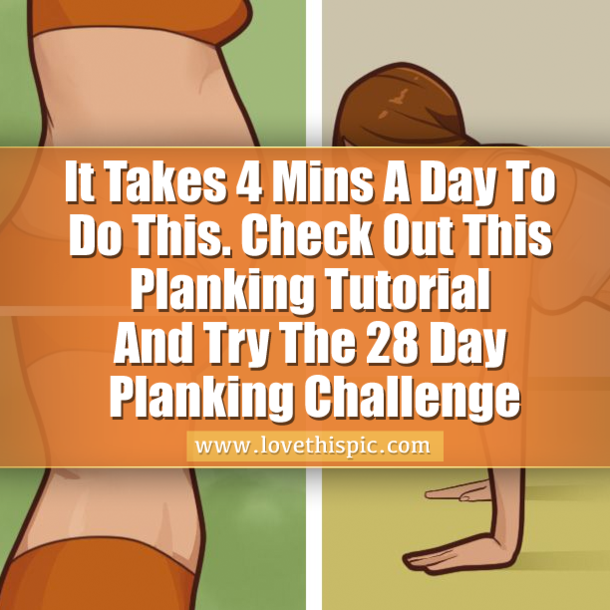 It Only Takes 4 Minutes A Day To Do This Exercise And Transform Your Body. Try This For A Month And See!