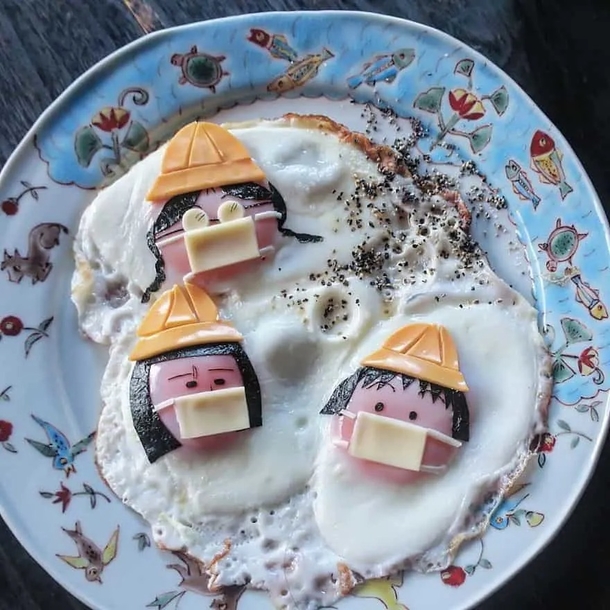 Japanese Mom Creates Egg-cellent Food Art for Her Three Kids! These Are Beautiful! - picture 11