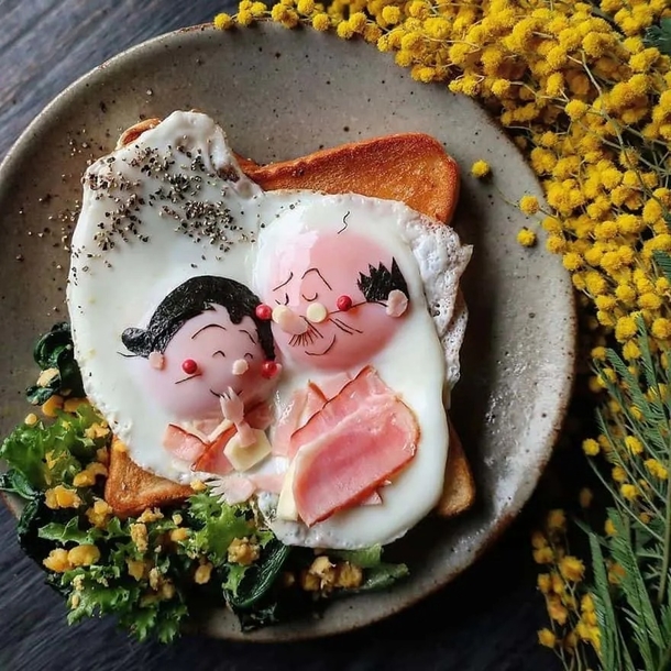 Japanese Mom Creates Egg-cellent Food Art for Her Three Kids! These Are Beautiful! - picture 9