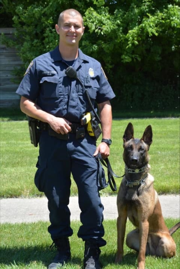 K9 dog is in recovery after being stabbed 8 times in the line of duty - picture 4