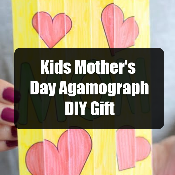 Kids Mother's Day Agamograph DIY Gift