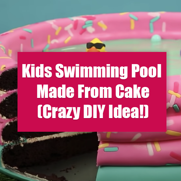Kids Swimming Pool Made From Cake (Crazy DIY Idea!)