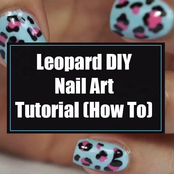 Leopard DIY Nail Art Tutorial (How To)