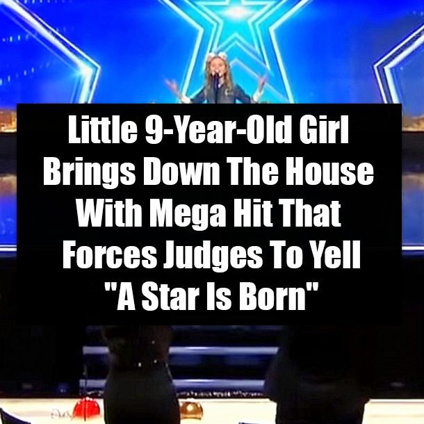 Little 9-Year-Old Girl Brings Down The House With Mega Hit That Forces Judges To Yell "A Star Is Born"
