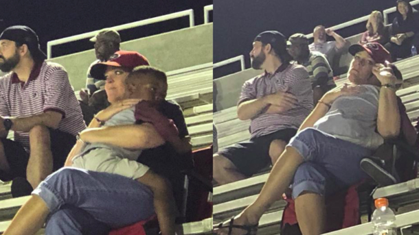 Little Boy Runs Into The Arms Of A Stranger and Her Reaction Goes Viral - picture 2