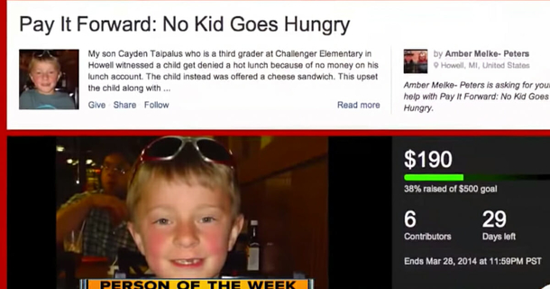 Little boy saw friend being denied hot lunch: Pays off lunch debt for him and so many others - picture 4