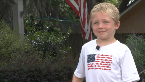 Little boy swims for an hour to get help for his Father and Sister stranded in river - picture 2
